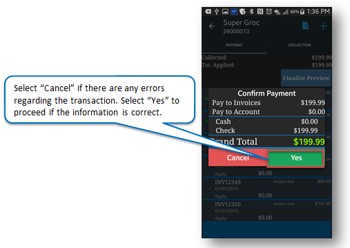 Customer Payment