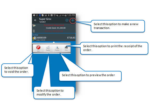 Order Options